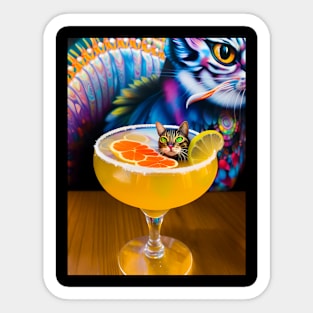 Cocktail drinks Sticker